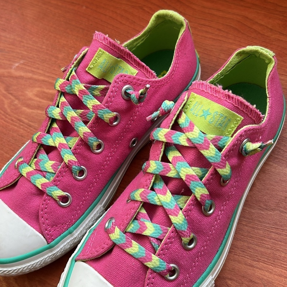 Converse All Star Custom Canvas Chuck Taylors - Picture 8 of 13